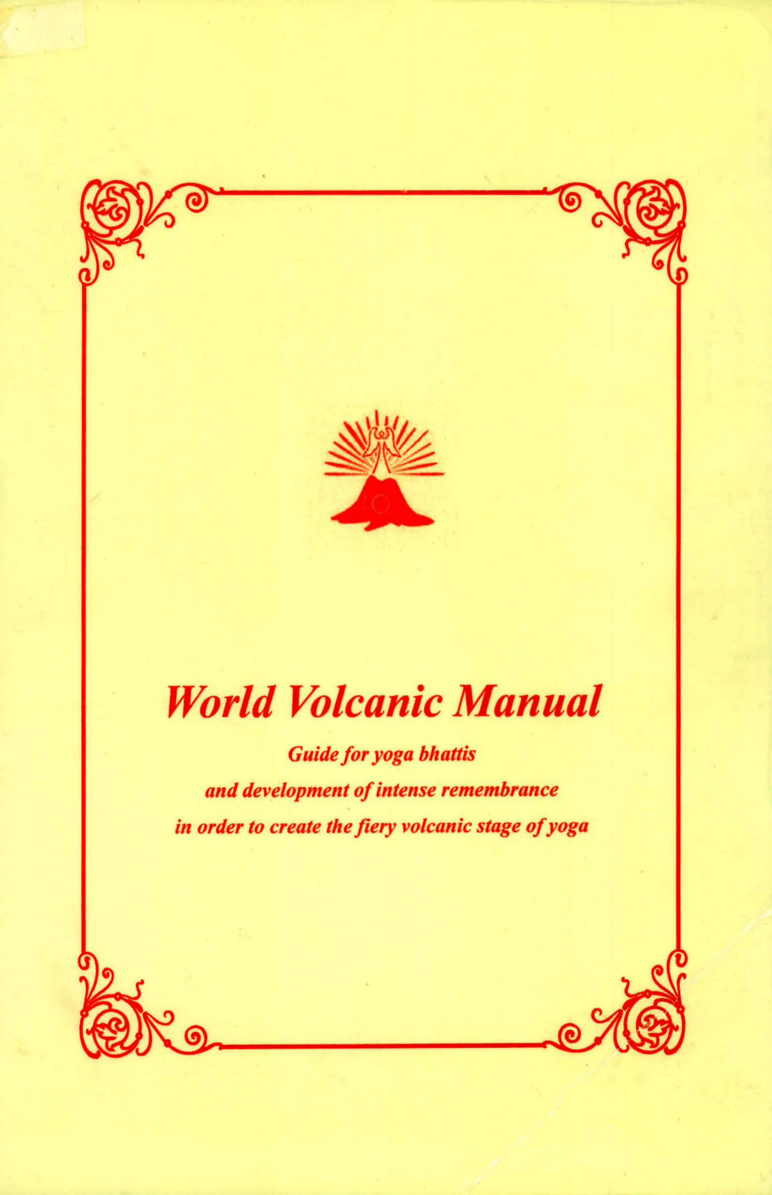 World Volcanic Manual